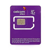 马来西亚3天15G电话卡【全球可接短信-注册社交媒体】