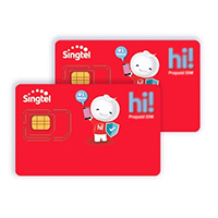 新加坡7天10G电话卡【全球可接收短信-注册社交媒体】